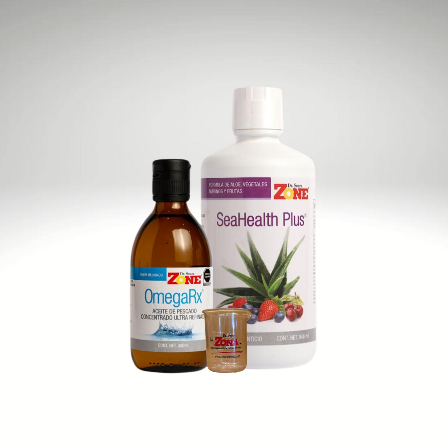 Shot Anti-Inflamatorio - Omega 3 Líquido Tercera Gen. y Sea Health (vaso tequilero de regalo)