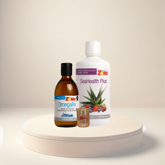 Shot Anti-Inflamatorio - Omega 3 Líquido y Sea Health (vaso tequilero de regalo)